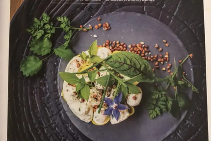 L ’Air Du Temps restaurant, cave à vin , patio urbain