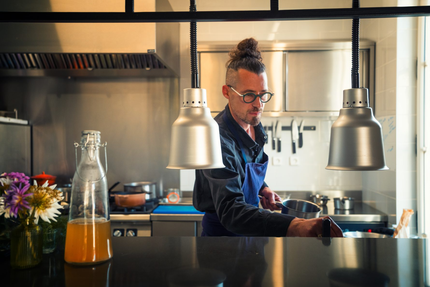 Restaurant Les Jardiniers - Chef Martin Bolaers