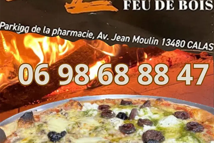 Pizza Les Deux Frères - Cabriès Calas - Cuisson au Feu de Bois