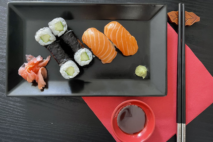 Asian sushi