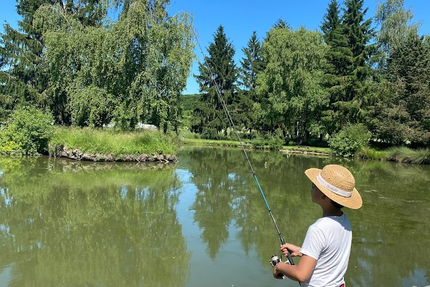 Etangs de pêche et Restaurant du Saut Du Loup