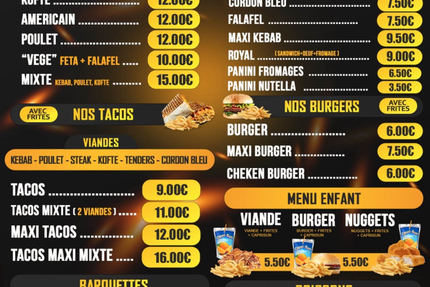 NAAN Kebab Montmorillon
