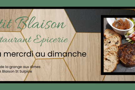 Le Petit Blaison - Restaurant, Café, Epicerie Fine - Blaison St Sulpice