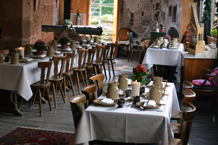 Le restaurant du 757 au Haut-Koenigsbourg