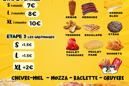 Snack L' express Pizzas | Burgers | Tacos | Sandwichs |