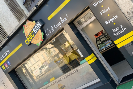 Croc'bon SANDWICH , WRAP , BURGERS , BRIOCHÉ
