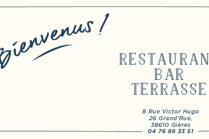 La Belle Epoque (restaurant, bar, terrasse dans parc) proche Grenoble