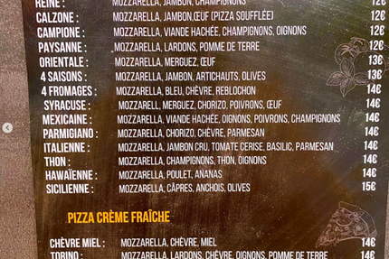 DESLYS 78 CAMION PIZZA - AU FEU DE BOIS