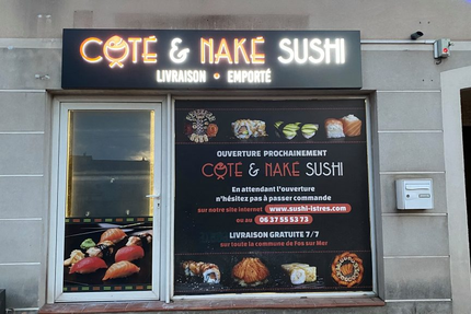 Coté & Naké sushi FOS SUR MER