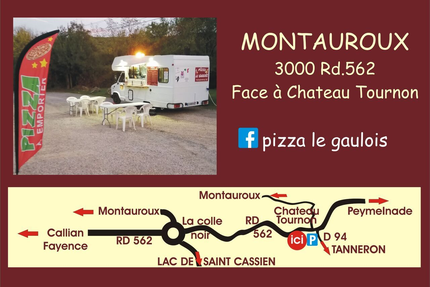 Pizza le Gaulois Brovès