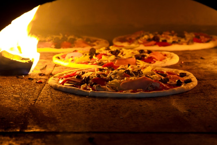 La pizza-Soisy-sous-montmorency feu de bois