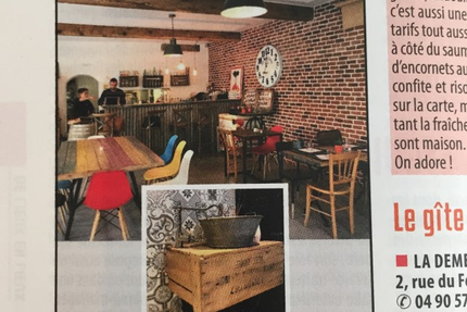 La table des frangins Eyguieres