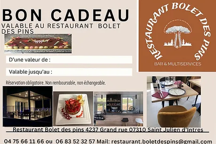 restaurant bolet des pins