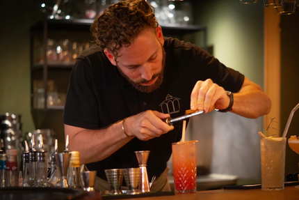 Le kiosque-restaurant (à Romans)