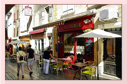 Restaurant LA FARIGOULE spécialités provençales NYONS