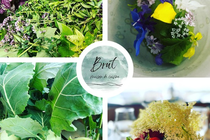 Brut maison de cuisine