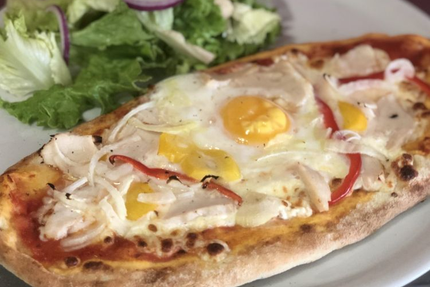 Pizza au Feu de Bois Casa Beluza Blz