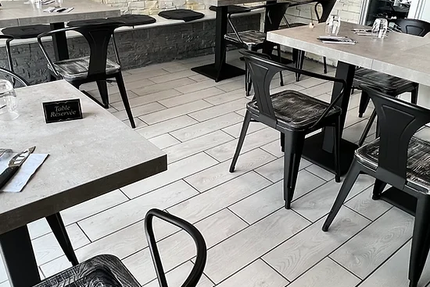 Pizza au feu de bois