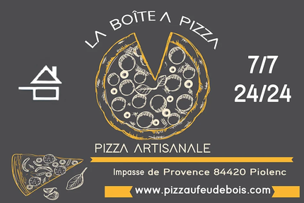 Pizza au feu de bois
