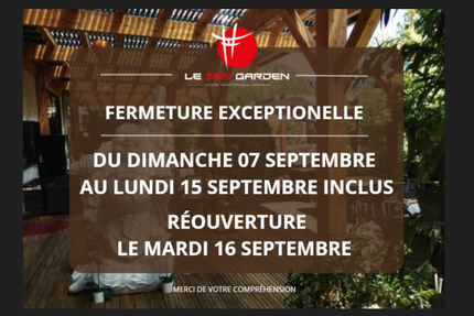 Restaurant Le Zen Garden