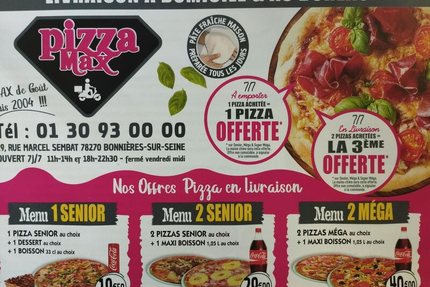 Pizza Max BONNIERES - SUR - SEINE