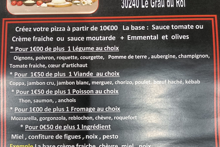Pizzeria les Saveurs des floralies