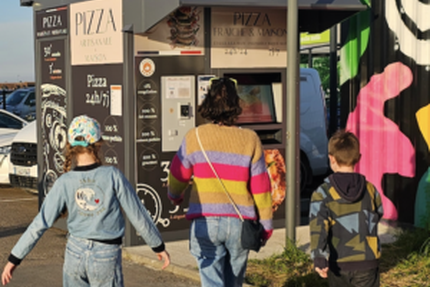 Distributeurs de Pizzas - Le Petit Bleu Pizza