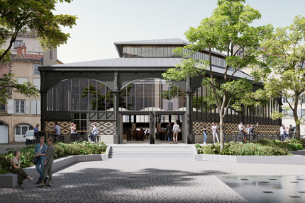 Marché Couvert - Les Halles Ponotes