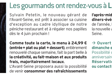 L'Avant Seine - Péniche