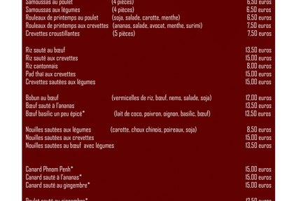Au cambodge gourmand
