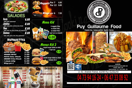 Kebab Puy Guillaume