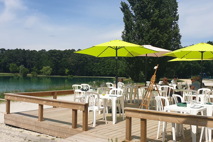 La part des anges restaurant en bord de Lac