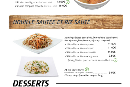 Restaurant japonais HOKI SUSHI