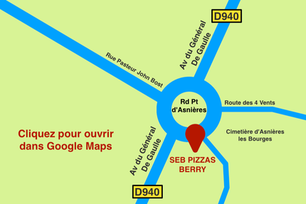 SEB Pizzas Bourges Camion