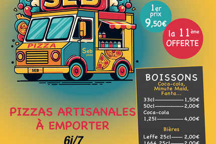 SEB Pizzas Bourges Camion