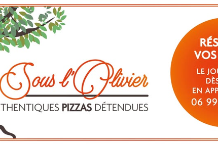 Pizzas sous L’Olivier
