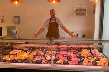 Rôtisserie Coq en stock