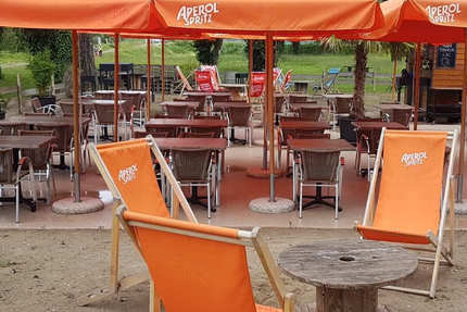 Restaurant La Plage - Île du Rhin - Vogelgrun