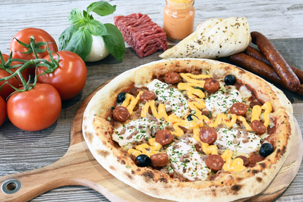 Distributeur de pizzas artisanales Monsieur Tomate 7j/7 et 24h/24 | A Emporter