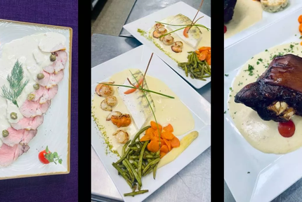 Restaurant au tapis rouge