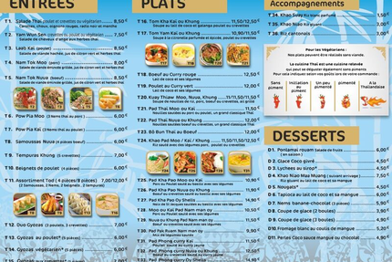 Restaurant Thailand'erne Landerneau