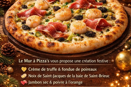 Le Mûr à Pizza's Express