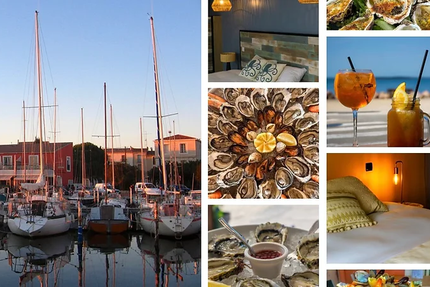 À la Voile Blanche - Restaurant Bouzigues Etang de Thau