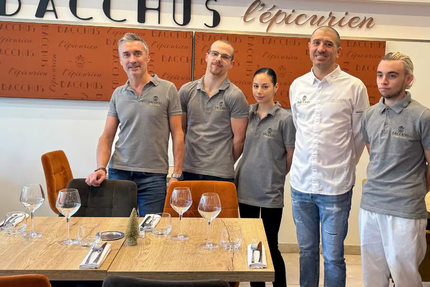 Bacchus L'Épicurien Restaurant à Saint Maximin