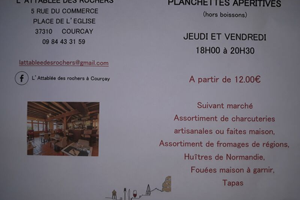 L'Attablée des Rochers