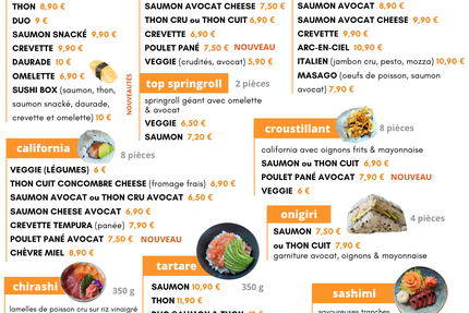 Sushi Atlantic - restaurant thaï & japonais