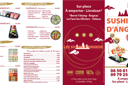 Les sushis d’angkor