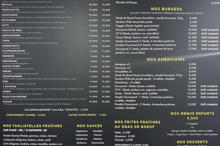 Bellavita Pizzeria Friterie Homblieres