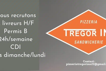 Trégor Inn pizza Lannion depuis 1993 livraison emporter click&collect