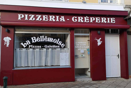 LA BELLÊMOISE Pizza Crêpe